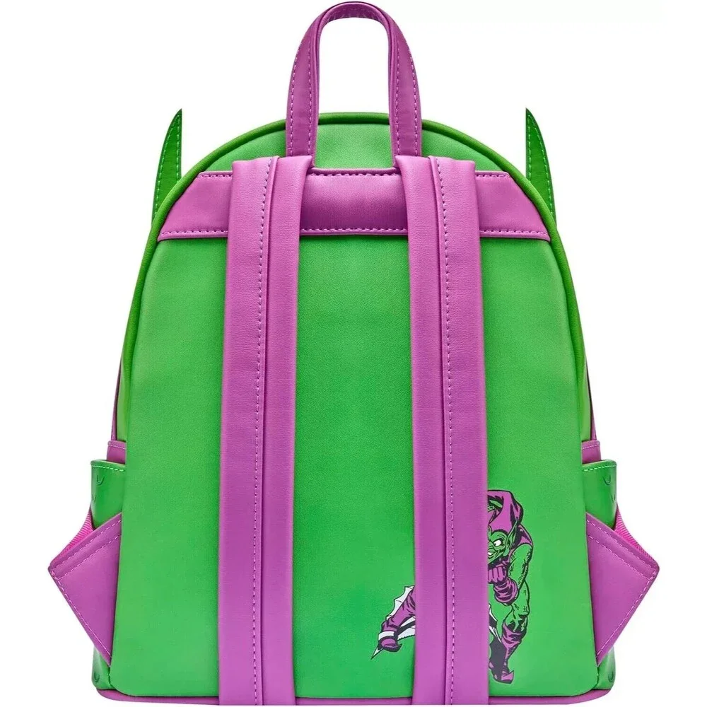 Loungefly Marvel Spider-Man Green Goblin Cosplay Mini Backpack NEW Villian